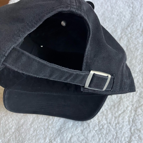 Wembley Black Rainbow Love Hat - Cap Adjustable Strap, 100% Cotton OSFM - Picture 4 of 6